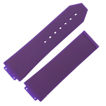 Purple Rubber Watch Band